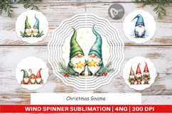 Christmas Gnome Wind Spinner Product Image 1
