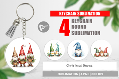 Christmas Gnome Keychain Product Image 1