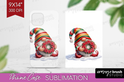 Christmas Gnome Phone Case PNG - Cute Gnome Case PNG Product Image 1