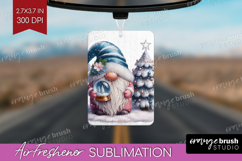 Christmas Gnome Air Freshener PNG - Cute Gnome PNG Product Image 1