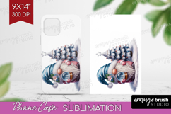 Christmas Gnome Phone Case PNG - Cute Gnome Case PNG Product Image 1