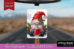 Christmas Gnome Air Freshener PNG - Cute Gnome PNG Product Image 1