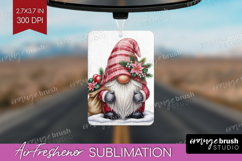 Christmas Gnome Air Freshener PNG - Cute Gnome PNG Product Image 1
