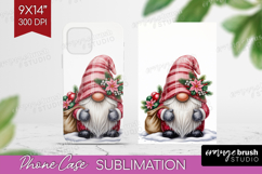 Christmas Gnome Phone Case PNG - Cute Gnome Case PNG Product Image 1