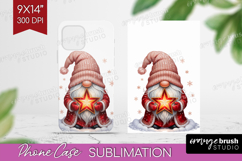 Christmas Gnome Phone Case PNG - Cute Gnome Case PNG Product Image 1