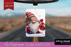 Christmas Gnome Air Freshener PNG - Cute Gnome PNG Product Image 1
