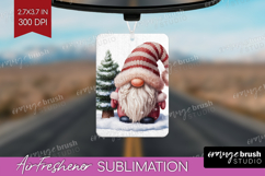 Christmas Gnome Air Freshener PNG - Cute Gnome PNG Product Image 1