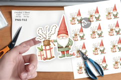 Christmas Gnome Sticker Product Image 1