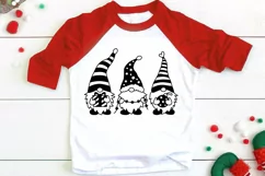 Merry Christmas Svg, Christmas Gnome Svg, Cute Gnomes Svg. Product Image 4
