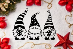 Merry Christmas Svg, Christmas Gnome Svg, Cute Gnomes Svg. Product Image 1