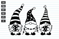 Merry Christmas Svg, Christmas Gnome Svg, Cute Gnomes Svg. Product Image 8