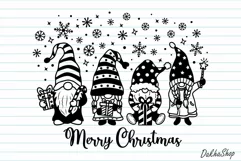 Christmas Svg Christmas Gnome Svg Cute Gnome Svg, Png. Product Image 9