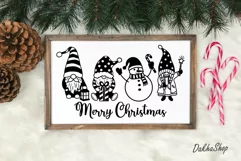 Merry Christmas Svg, Gnomes Christmas Svg, Gnome Svg. Product Image 7
