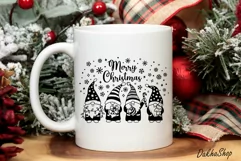 Christmas Svg Christmas Gnomes Svg Merry Christmas Gnome Svg Product Image 10