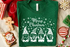 Christmas Svg Christmas Gnomes Svg Merry Christmas Gnome Svg Product Image 7