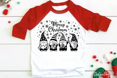 Christmas Svg Christmas Gnomes Svg Merry Christmas Gnome Svg Product Image 4