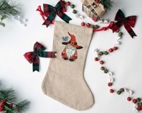 Christmas Gnome Embroidery File Product Image 4