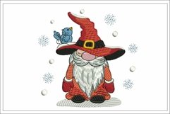 Christmas Gnome Embroidery File Product Image 1