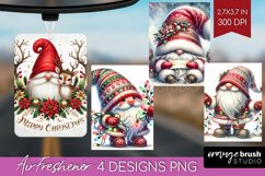 Christmas Gnome Air Freshener PNG - Cute Gnome PNG Product Image 1