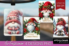 Christmas Gnome Air Freshener PNG - Cute Gnome PNG Product Image 1