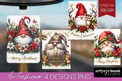 Christmas Gnome Air Freshener PNG - Cute Gnome PNG Product Image 1