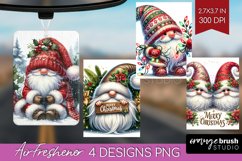 Christmas Gnome Air Freshener PNG - Cute Gnome PNG Product Image 1