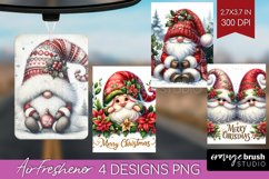 Christmas Gnome Air Freshener PNG - Cute Gnome PNG Product Image 1