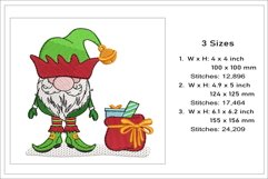Christmas Gnome Embroidery File Product Image 2