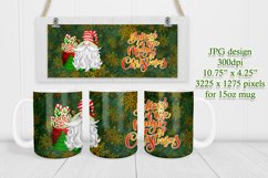 Gnome Believe in the Magic of Christmas 11oz &amp; 15oz Mug Wrap Product Image 3