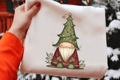 Christmas Gnome Clipart Sublimation Product Image 2