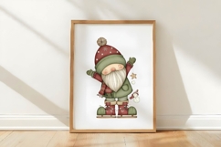 Christmas Gnome Clipart Product Image 3