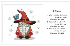 Christmas Gnome Embroidery File Product Image 2