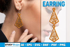 Christmas Gnome Earrings Lasercut BUDNLES 12 Designs Product Image 8