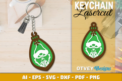 Christmas Gnome Keychain Lasercut BUNDLES 12 DESIGNS Product Image 9