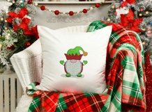 Christmas Gnome Embroidery File Product Image 5