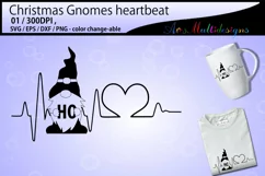 xmas gnome heartbeat / Christmas gnomes Product Image 2