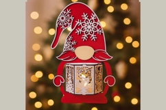 Christmas Gnome Lantern - Candle Holder Product Image 3