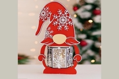 Christmas Gnome Lantern - Candle Holder Product Image 1