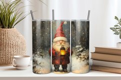 Christmas Gnome 20oz Tumbler Sublimation PNG Product Image 1