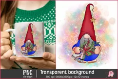 This is a Christmas gnome with a cute Christmas tree png file. The file is with 300 dpi and transparent background. 
