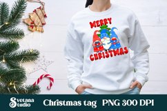 Christmas gnome clipart PNG sublimation design