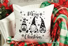 Merry Christmas Svg, Gnomes Christmas Svg, Gnome Svg. Product Image 5