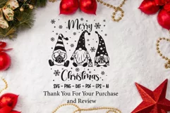 Merry Christmas Svg, Gnomes Christmas Svg, Gnome Svg. Product Image 7