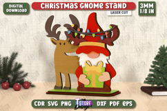 Christmas Gnome Stand Laser Cut Bundle,Merry Christmas Decor Product Image 10