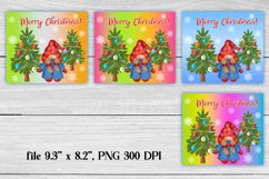 Christmas gnome tumbler sublimation | Christmas tumbler wrap Product Image 2