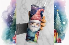 Christmas Gnome Tumbler Wrap, 20 oz tumbler wrap, Christmas Gnome Tumbler Wrap