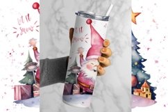 Christmas Gnome Tumbler Wrap, 20 oz tumbler wrap, Christmas Gnome Tumbler Wrap