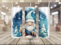 Christmas Gnome Tumbler Wrap, 20 oz tumbler wrap, Christmas Gnome Tumbler Wrap