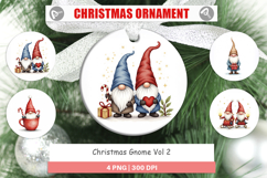 Christmas Gnome Ornament Product Image 1