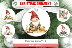 Ornament Christmas Gnome Product Image 1